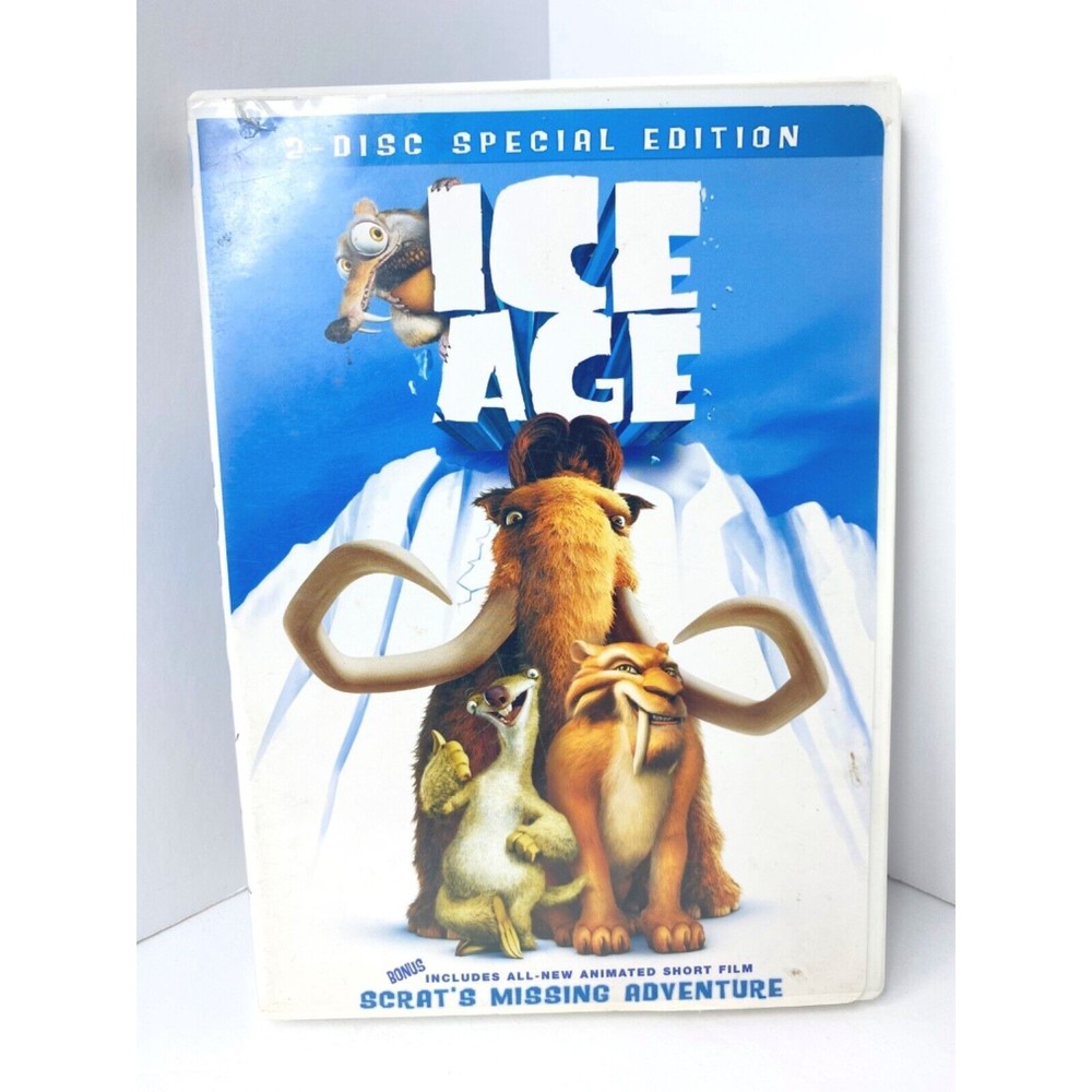 Ice Age (DVD, 2002, 2-Disc Set, Includes Full Frame and Widescreen Versions)